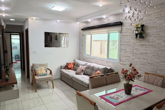 Sala de apartamento à venda com 2 quartos, 140m² em Vila América, Santo André