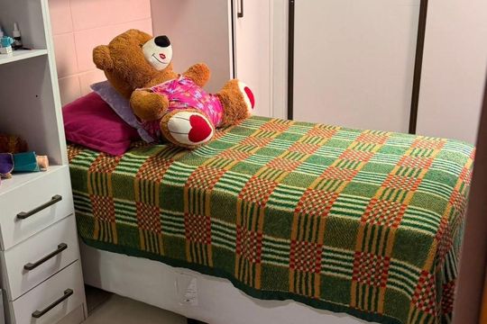 Quarto de apartamento à venda com 2 quartos, 140m² em Vila América, Santo André