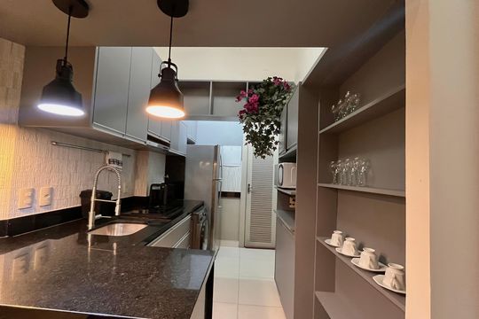 Cozinha de apartamento para alugar com 2 quartos, 79m² em Ipanema, Rio de Janeiro