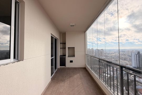 Sacada de apartamento à venda com 3 quartos, 90m² em Jardim Messina, Jundiaí