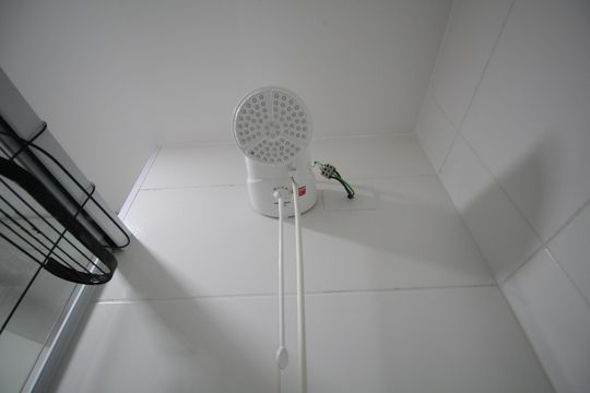 Banheiro da Suíte de kitnet/studio para alugar com 1 quarto, 24m² em Vila Nova das Belezas, São Paulo
