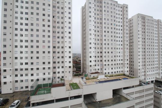 Vista da Sala de kitnet/studio para alugar com 1 quarto, 24m² em Vila Nova das Belezas, São Paulo