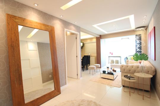 Sala de apartamento para alugar com 2 quartos, 90m² em Barra da Tijuca, Rio de Janeiro