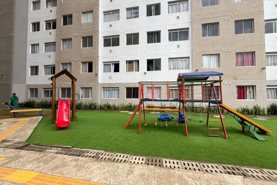 Área comum - Playground de apartamento para alugar com 2 quartos, 33m² em Jardim Pereira Leite, São Paulo
