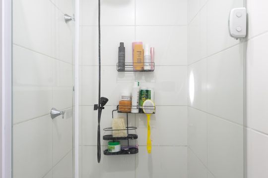 Banheiro de apartamento à venda com 2 quartos, 32m² em Vila Nova Curuca, São Paulo