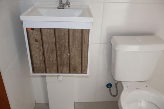 Banheiro de apartamento à venda com 1 quarto, 28m² em Vila Formosa, São Paulo