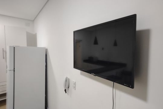 Sala de kitnet/studio para alugar com 1 quarto, 20m² em Centro, São Caetano do Sul