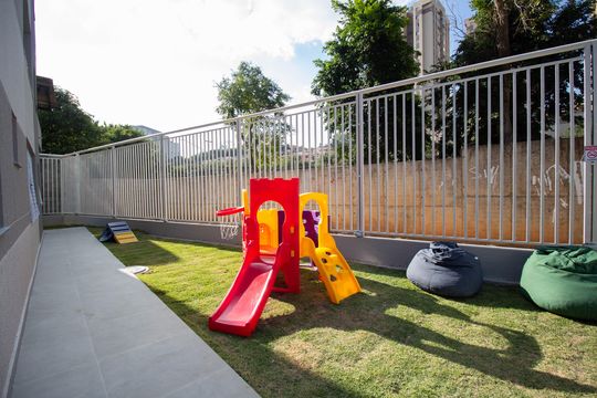 Área comum - Playground de kitnet/studio à venda com 1 quarto, 17m² em Chácara Inglesa, São Paulo