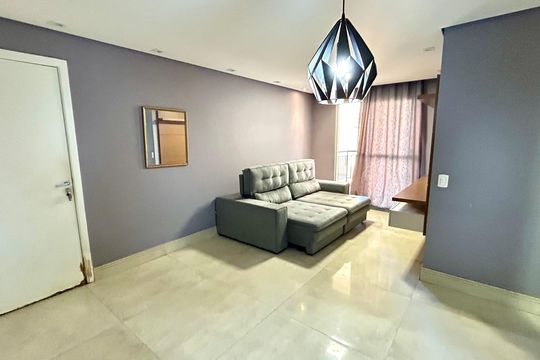 Sala de apartamento para alugar com 3 quartos, 76m² em Picanço, Guarulhos