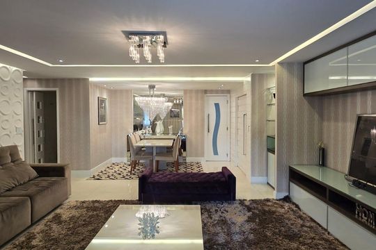 Sala de apartamento à venda com 3 quartos, 134m² em Chácara São Luís, Guarulhos