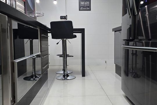 Cozinha de apartamento à venda com 3 quartos, 134m² em Chácara São Luís, Guarulhos
