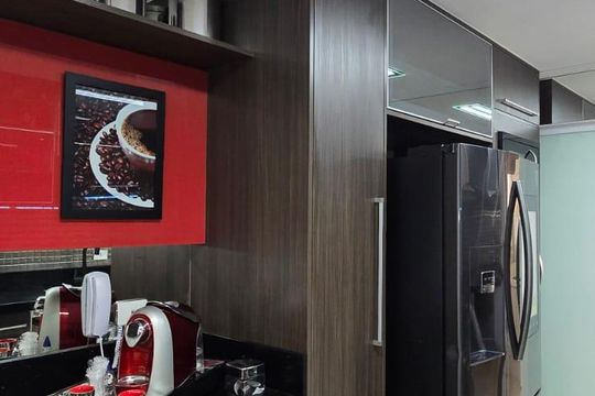 Cozinha de apartamento à venda com 3 quartos, 134m² em Chácara São Luís, Guarulhos