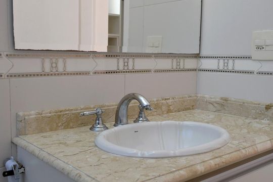 Banheiro da Suíte 1 de casa para alugar com 3 quartos, 200m² em Perdizes, São Paulo