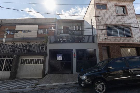 Fachada / Placa  de casa à venda com 3 quartos, 230m² em Vila Maria Alta, São Paulo