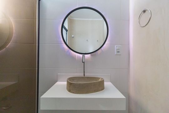 Banheiro de apartamento para alugar com 3 quartos, 86m² em Alto da Mooca, São Paulo