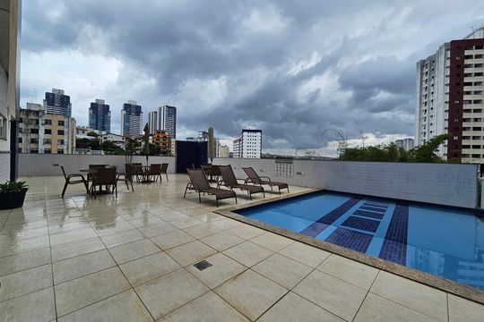 Área comum - Piscina de apartamento para alugar com 1 quarto, 45m² em Luiz Anselmo, Salvador