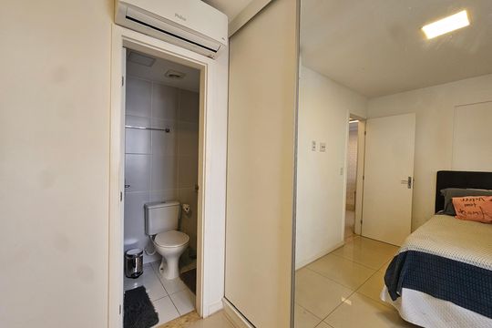 suite de apartamento para alugar com 1 quarto, 45m² em Luiz Anselmo, Salvador