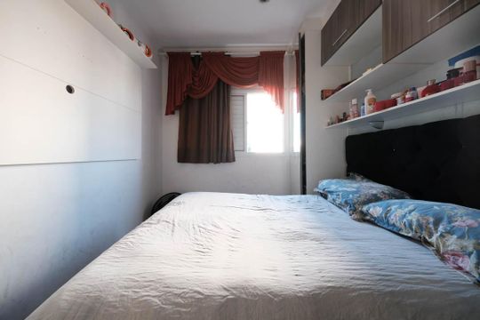 Quarto 1 de casa de condomínio à venda com 2 quartos, 52m² em Jardim Sao Nicolau, São Paulo