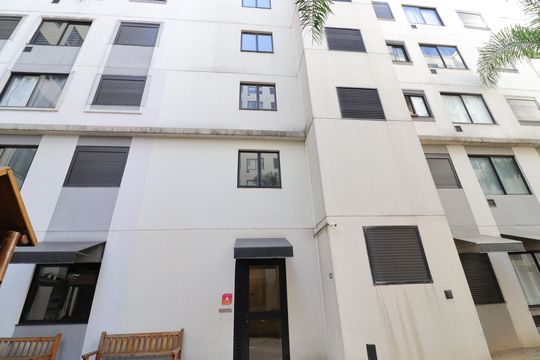 Fachada do bloco de apartamento à venda com 1 quarto, 34m² em Jurubatuba, São Paulo