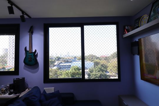 Vista de apartamento à venda com 1 quarto, 34m² em Jurubatuba, São Paulo