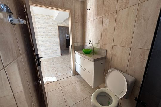 Banheiro de apartamento para alugar com 2 quartos, 70m² em Bairro Colônia, Ribeirão Pires