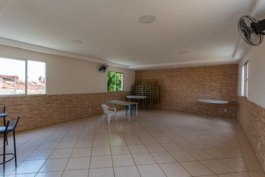 Área comum - Salão de festas de apartamento para alugar com 2 quartos, 48m² em Jardim Marcia, Campinas