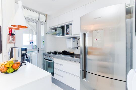 Cozinha de apartamento para alugar com 2 quartos, 64m² em Picanço, Guarulhos