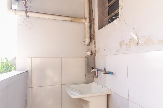 Área de serviço de casa para alugar com 2 quartos, 62m² em São Miguel Paulista, São Paulo