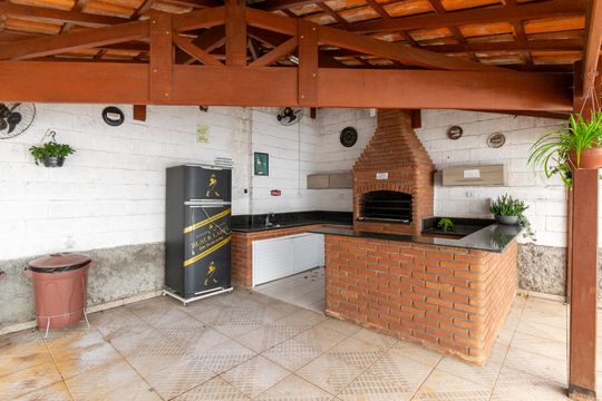 Área comum - Churrasqueira de apartamento à venda com 3 quartos, 63m² em Cidade Vargas, São Paulo