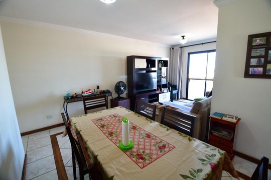Sala de apartamento à venda com 3 quartos, 82m² em Vila Industrial (campinas), Campinas