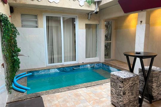 Piscina de casa para alugar com 1 quarto, 75m² em Vila Antonieta, São Paulo