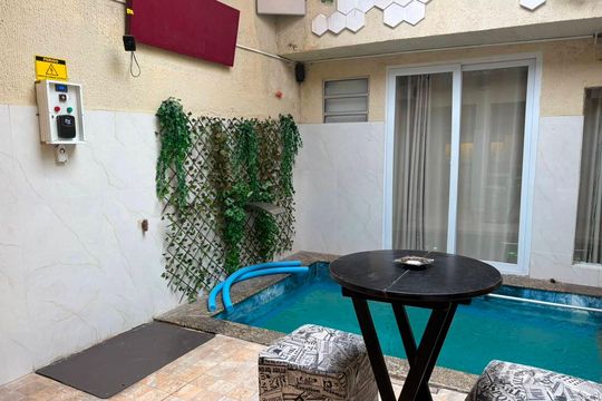 Piscina de casa para alugar com 1 quarto, 75m² em Vila Antonieta, São Paulo