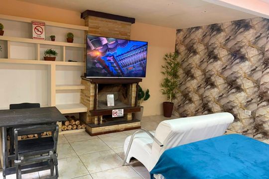 Sala de casa para alugar com 1 quarto, 75m² em Vila Antonieta, São Paulo