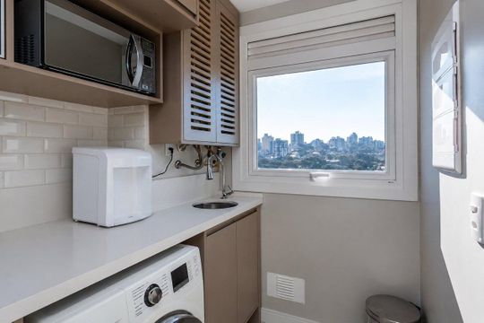 Área de Serviço de apartamento à venda com 3 quartos, 71m² em Jardim do Salso, Porto Alegre