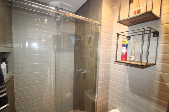 Banheiro de apartamento para alugar com 1 quarto, 42m² em Santana, São Paulo