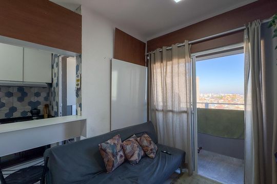 Sala de apartamento à venda com 1 quarto, 45m² em Jardim São Luís, São Paulo