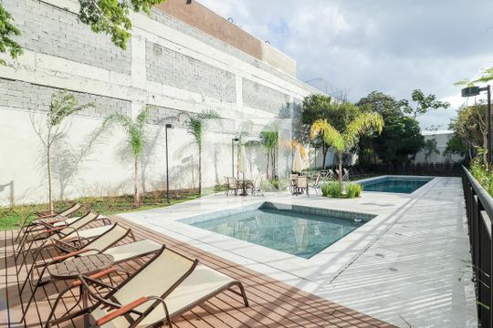 Área comum - Piscina de apartamento à venda com 2 quartos, 59m² em Vila Bandeirantes, São Paulo