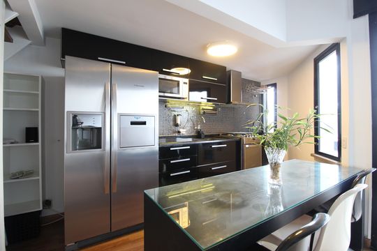 Cozinha de apartamento à venda com 1 quarto, 70m² em Planalto Paulista, São Paulo
