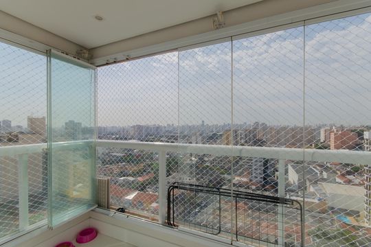 Varanda da Suíte de apartamento para alugar com 2 quartos, 115m² em Cambuci, São Paulo