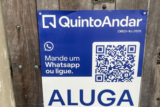 Placa de casa para alugar com 1 quarto, 50m² em Bancários, Rio de Janeiro