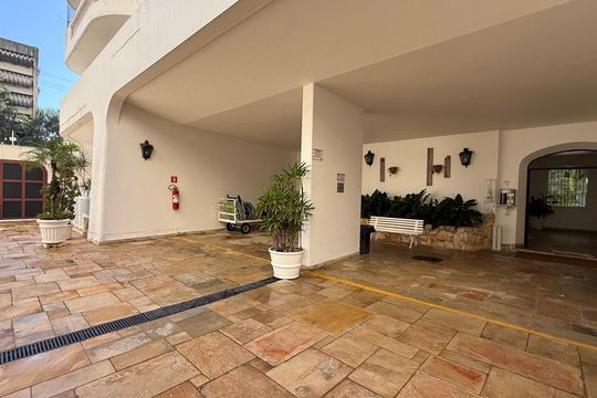 Área comum de apartamento para alugar com 3 quartos, 130m² em Centro, Guarujá