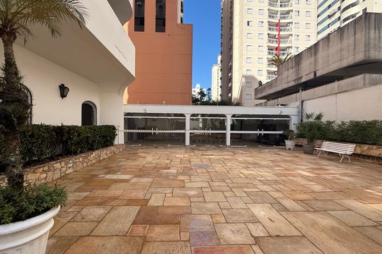 Área comum de apartamento para alugar com 3 quartos, 130m² em Centro, Guarujá