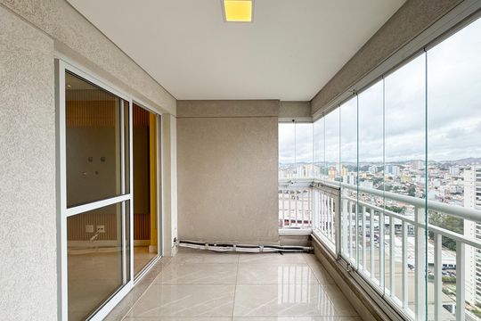 Sacada de apartamento para alugar com 2 quartos, 77m² em Centro, São Bernardo do Campo