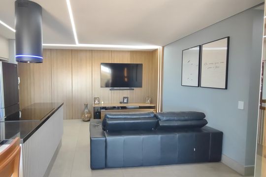 Sala de apartamento à venda com 3 quartos, 83m² em Mauá, São Caetano do Sul