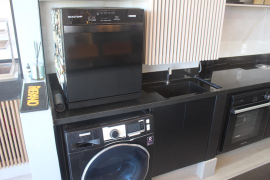 Área de Serviço de apartamento à venda com 3 quartos, 83m² em Mauá, São Caetano do Sul