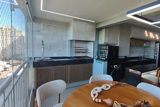 Varanda de apartamento à venda com 3 quartos, 83m² em Mauá, São Caetano do Sul