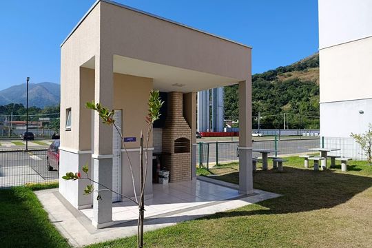 Área comum - Churrasqueira de apartamento para alugar com 2 quartos, 45m² em Campo Grande, Rio de Janeiro