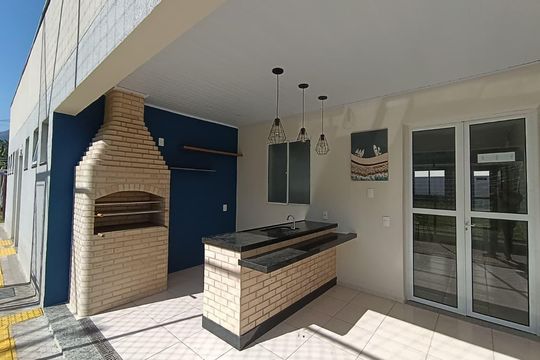 Área comum - Churrasqueira de apartamento para alugar com 2 quartos, 45m² em Campo Grande, Rio de Janeiro
