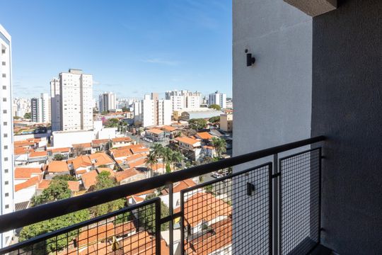 Vista da Sacada da Sala de apartamento para alugar com 2 quartos, 55m² em Taquaral, Campinas