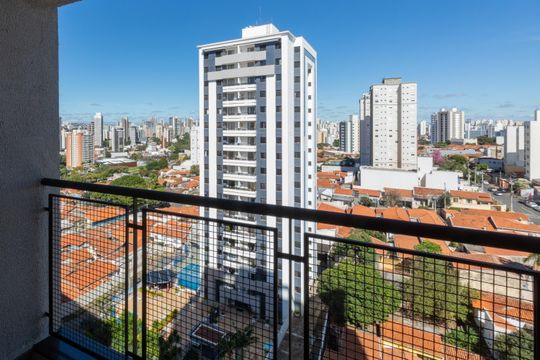 Vista da Sacada da Sala de apartamento para alugar com 2 quartos, 55m² em Taquaral, Campinas